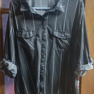 Button up Striped Shirt